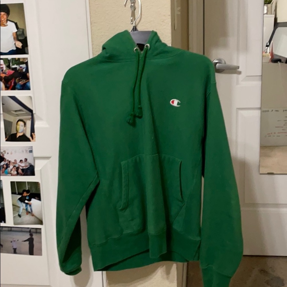 Green Champion Hoodie